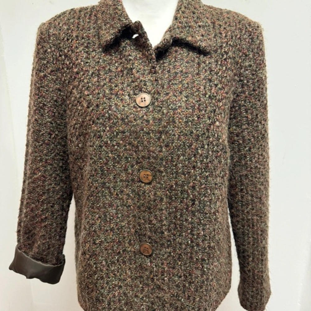 Vintage Multi-Tone Tweed Blazer